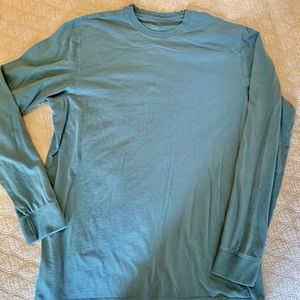 Eddie Bauer long sleeve legend wash blue tee